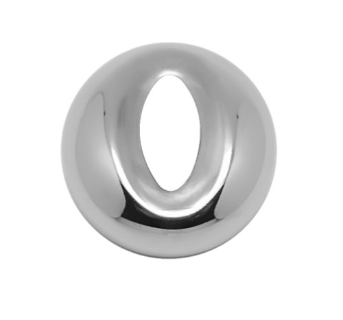 Наконечник Inoxstore "Сфера" Ф32 мм, для поручня Ø 42,4 мм, прямой, полированный, AISI 304