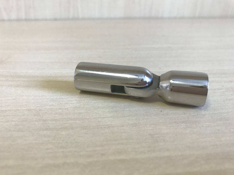 Поворот Inoxstore Ø 12 мм, литой, регулируемый, полированный, AISI 304