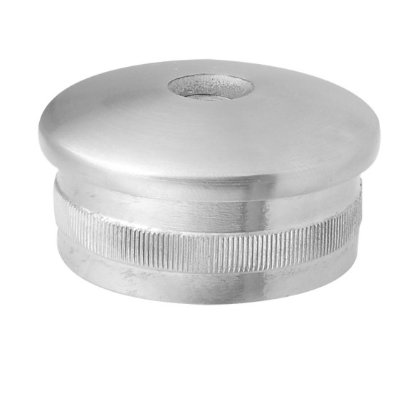 Верхний элемент Inoxstore Ø 38,1х1,5 мм, выпуклый, забивной полированный, AISI 304