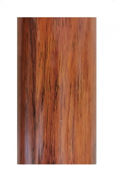 Поручень фигурный ПВХ, цвет "Ясень"