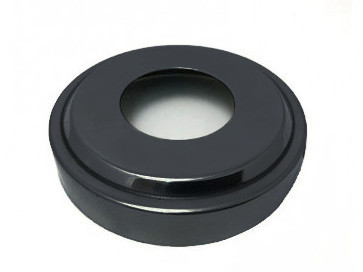 Декоративная крышка Inoxstore "Эконом", AISI 304, покрытие RAL 7024