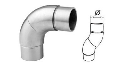 Отвод Inoxstore поворотный Ø 42,4х1,5 мм -360 °, полированный, AISI 304