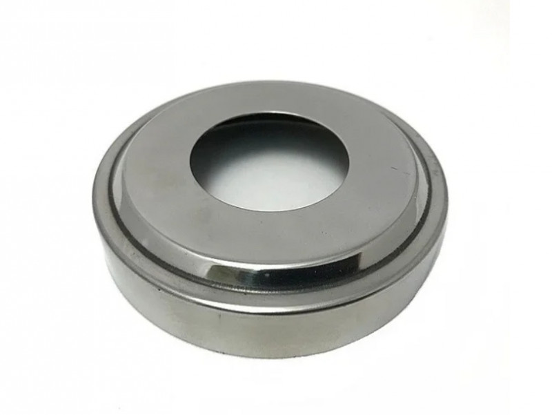 Декоративная крышка Inoxstore "Эконом" Ø 88х38,1х0,5 мм, полированная, AISI 304