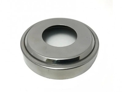 Декоративная крышка Inoxstore "Эконом" Ø 88х38,1х0,5 мм, полированная, AISI 304