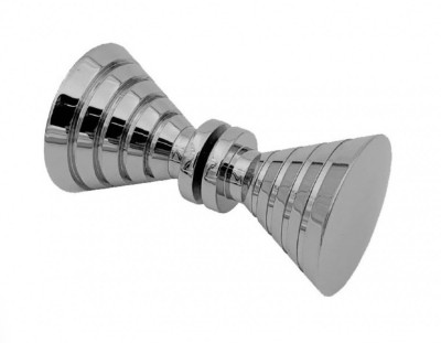 Ручка-кноб круглая Classic для душевой кабины Inoxstore, сатинированная, AISI 304