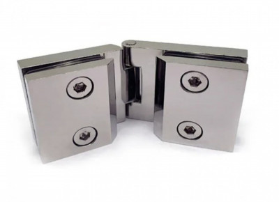 Петля без фиксации стекло-стекло Inoxstore, сатинированная, AISI 304