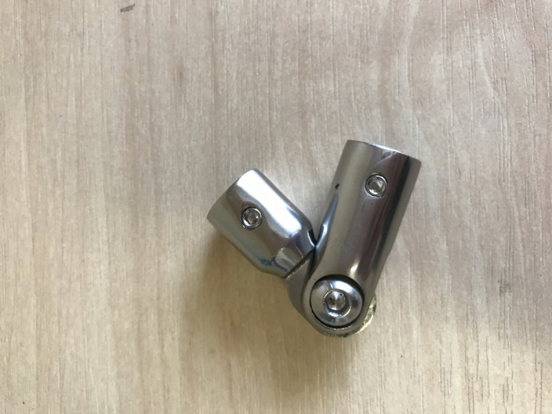 Поворот Inoxstore Ø 12 мм, литой, регулируемый, полированный, AISI 304