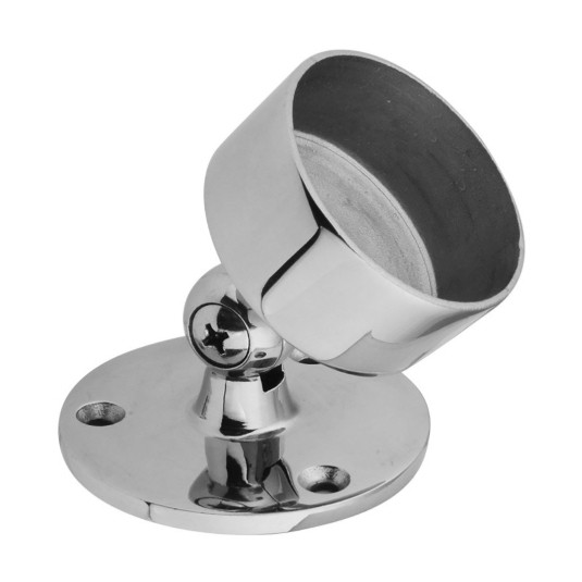 Крепление поручня Inoxstore Ø42,4 мм наружное, оконечное, полированное, AISI 304