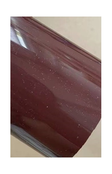 Поручень  ПВХ на стекло 12 мм, цвет "Бордо"