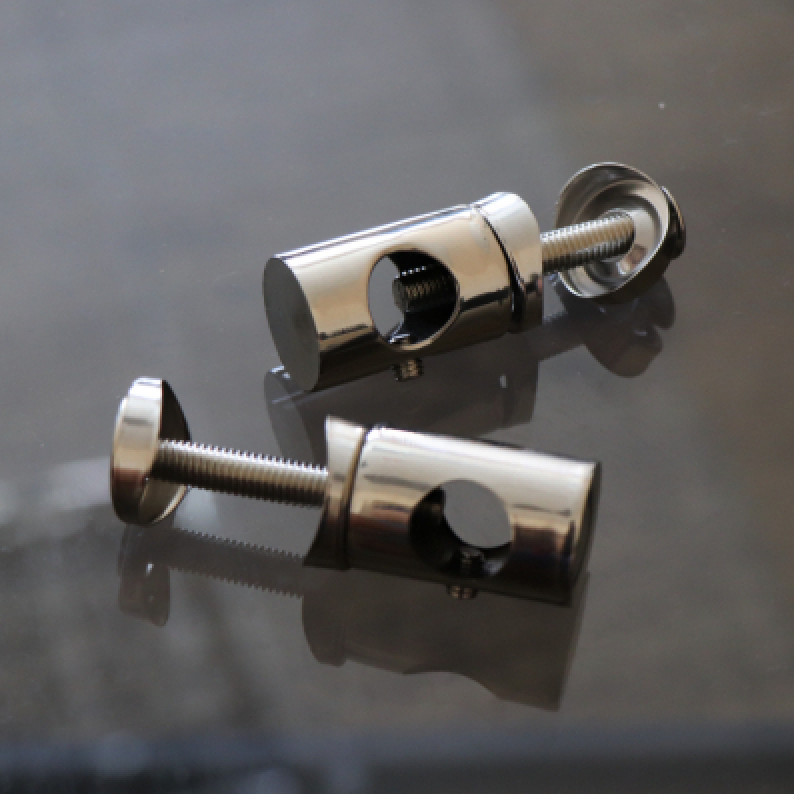 Ригеледержатель Inoxstore Ø 12х0 мм, штампованный, полированный, AISI 304