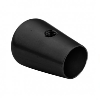 Заглушка Inoxstore "Капля" Ø 12 мм, AISI 304, матовый RAL 9005