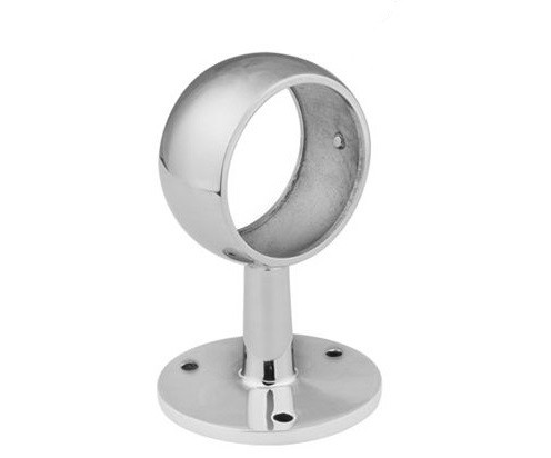 Держатель поручня Inoxstore с обхватом Ø 50,8 мм, полированный, AISI 304