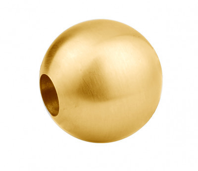 Заглушка Inoxstore "Шар" Ø 12 мм,  AISI 304, золото