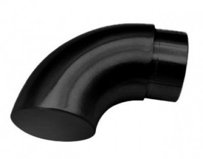 Отвод поручня Inoxstore оконечный Ø 42,4х1,5 мм, AISI 304, матовый RAL 9005