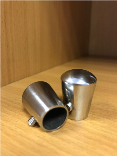 Заглушка Inoxstore "Капля" Ø 12 мм, полированная, AISI 304