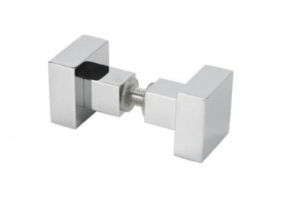 Ручка-кноб квадратная Modern для душевой кабины Inoxstore, полированная, AISI 304