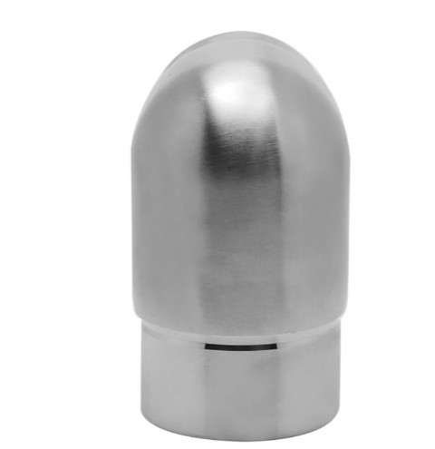 Отвод поручня Inoxstore прямой Ø 42,4х1,5 мм - 90°, полированный, литой, AISI 304