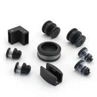 Черная душевая фурнитура