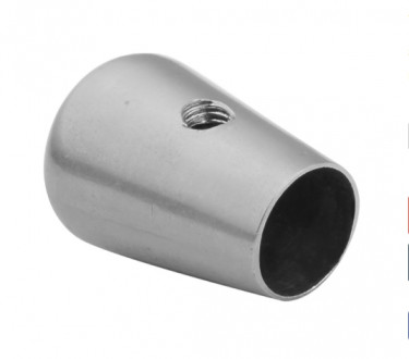 Заглушка Inoxstore "Капля" Ø 12 мм, сатинированная, AISI 304