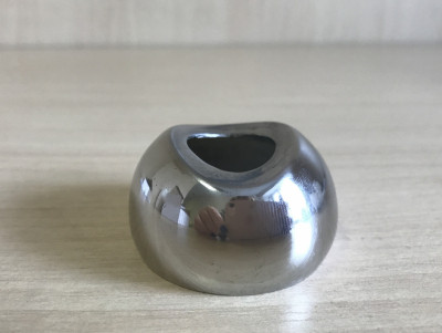 Наконечник Inoxstore "Сфера" Ф50,8 мм, для поручня Ø 42,4 мм прямой, полированный, AISI 304