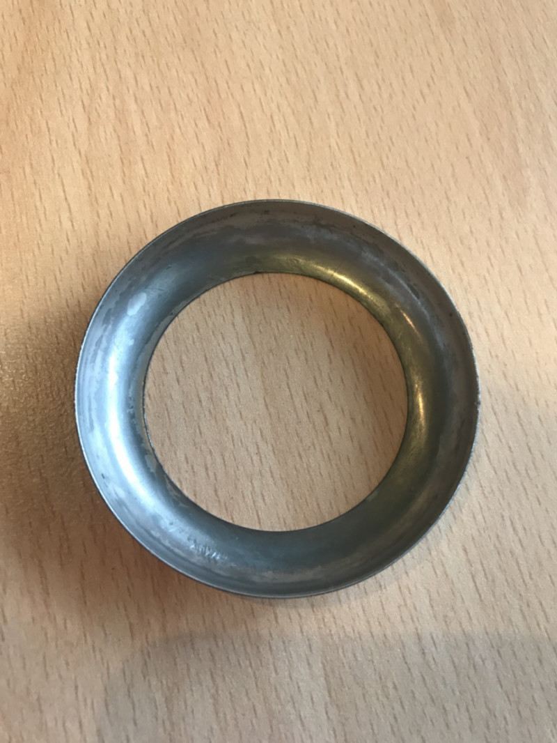 Декоративная крышка Inoxstore "Классик" Ø 60х42,4х0,4 мм, полированная, AISI 304