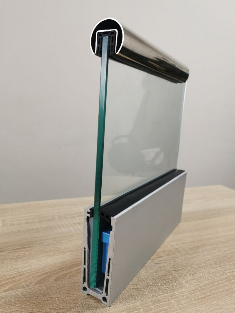 Набор комплекта зажимного профиля (ОБРАЗЕЦ для клиента)