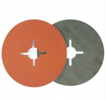 Фибровый диск Р120, 125х22 мм