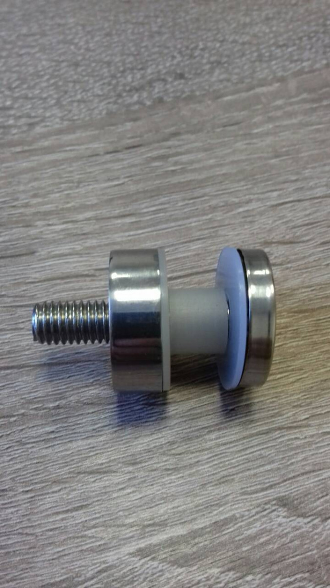 Рутель литой  Inoxstore Ø25 мм на профильную трубу