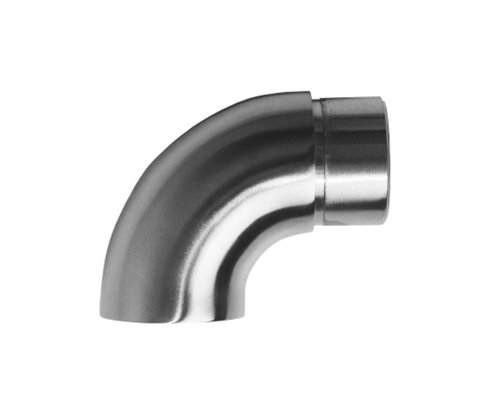 Отвод поручня Inoxstore оконечный Ø 42,4х1,5 мм, полированный, AISI 304