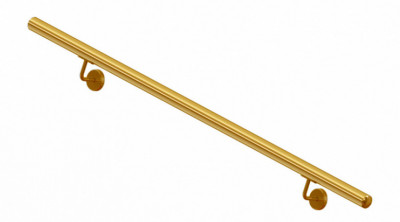 Пристенный поручень Inoxstore Ø 42,4 мм, L - 1500 мм, AISI 304, золото