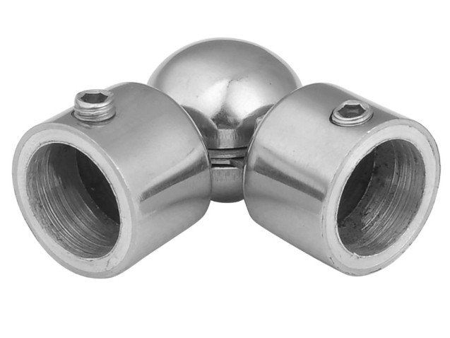 Поворот Inoxstore Ø 16 мм, штампованный, регулируемый, полированный, AISI 304