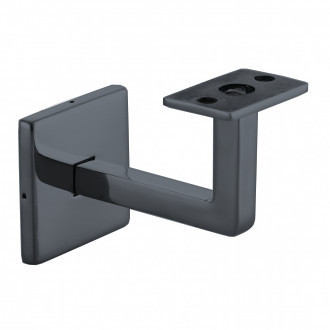 Держатель поручня Inoxstore профильный, AISI 304, матовый RAL 7024