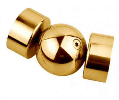 Шарнир Inoxstore для поручня Ø 50,8 мм, AISI 304, золото