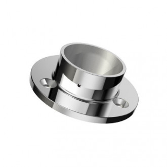 Фланец для трубы Inoxstore Ø 38,1 мм, литой, полированный, AISI 304