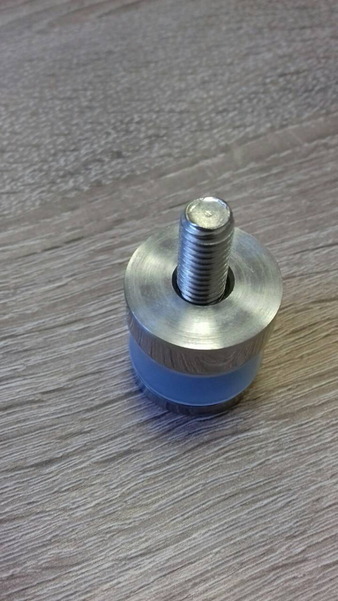 Рутель литой  Inoxstore Ø25 мм на профильную трубу