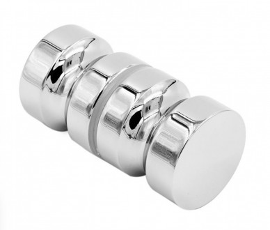 Ручка-кноб круглая Modern для душевой кабины Inoxstore, полированная, AISI 304