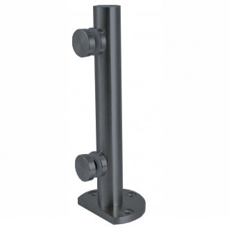 Стойка для стекла Inoxstore, AISI 304, покрытие RAL 7024