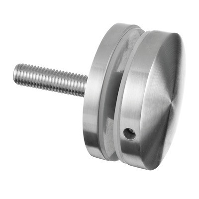 Рутель Inoxstore  Ø50х10 мм литой, монтажный  винт М10, сатинированный, AISI 304