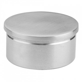 Заглушка литая Inoxstore Ø 38,1х1,5 мм, полированная, AISI 304