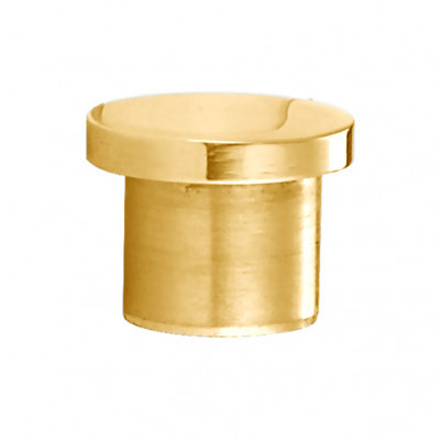 Заглушка внутренняя Inoxstore "Точка", Ø 12х1,5 мм, AISI 304, золото