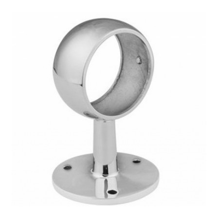 Держатель поручня Inoxstore с обхватом Ø 38,1 мм, полированный, AISI 304