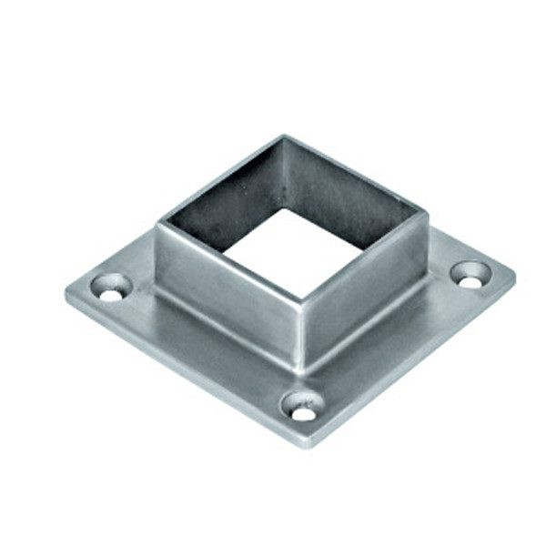 Фланец для трубы Inoxstore 50х50 мм, литой, полированный, AISI 304