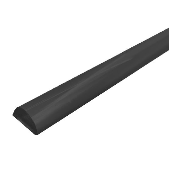 Порог акриловый Inoxstore, 6х12 х2000 мм, черный