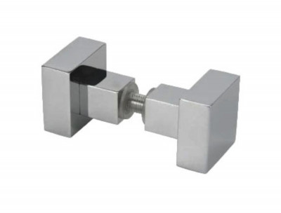 Ручка-кноб квадратная Modern для душевой кабины Inoxstore, сатинированная, AISI 304