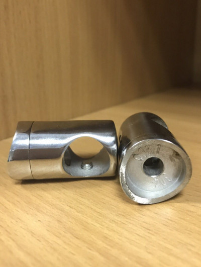 Ригеледержатель Inoxstore Ø 12х38,1 мм, литой, полированный, AISI 304