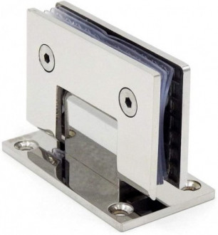 Петля Inoxstore Престиж" 90° стена-стекло, без фаски, полированная, AISI 304