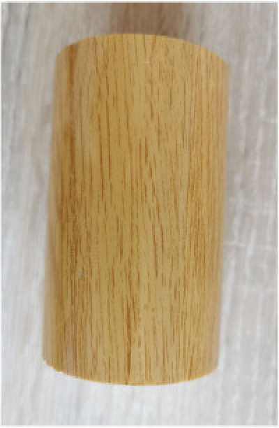 Поручень Inoxstore ПВХ, цвет "Бук"