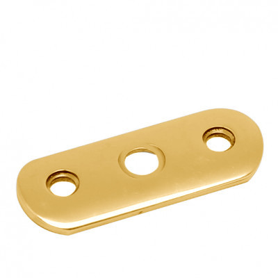 Ложемент Inoxstore овал плоский,  AISI 304, золото