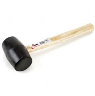 Киянка резиновая 450г чёрная