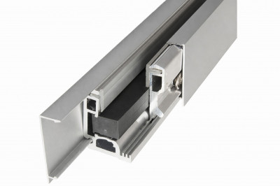 Клеммный профиль в сборе, H-40 мм, алюминий